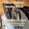 00titrefelgenhalter.jpg Tesla Model 3 S X Y Aerowheel Caps Hook Wall Bracket