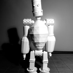 cAI STUNNER Ad mt peo BNE. Speeaprnetsennem oa a amnesia NE,» 5s OBJ-Datei Der Roboter Tad'Boue!!!・3D-druckbares Modell zum herunterladen