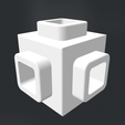 Tesseract no1.png 3D printer calibration model - Element cube series Tesseract No.1