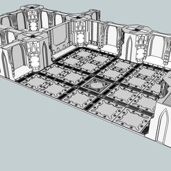 ZM-GROUP.jpg 3D file Modular Death Zone Walls and Columns・Design to download and 3D print, nordwand