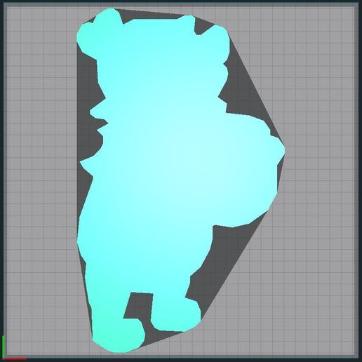 Winnie the pooh - Winnie the pooh - Disney - 2D - 3D model önizlemesi