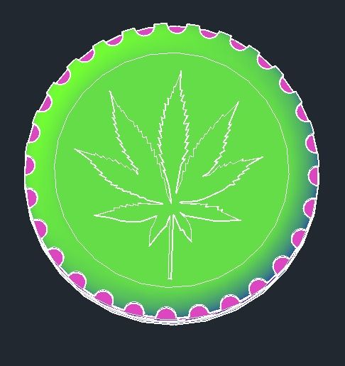 Grinder in the best style - 3D model önizlemesi