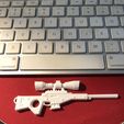 IMG_0400.jpeg STL file Fortnite - Bolt-Action Sniper keychain!・3D printable model to download