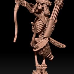 skeleton-archer-3.1.jpg Archivo OBJ Arquero esqueleto 3・Modelo imprimible en 3D para descargar