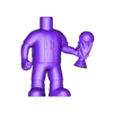 messi cuerpo.stl Funko Messi (best pose for printing)