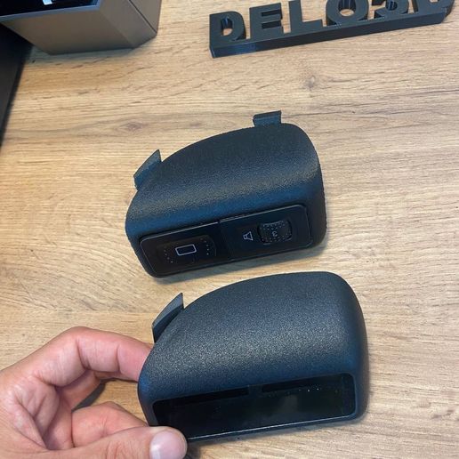 Volkswagen Golf IV button panel, DELO3D