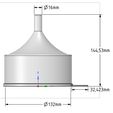 funnel_v2-r2.jpg funnel with large waste protection 3d-print model