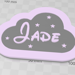 Capture1.png Fichier STL Prénom décoration・Modèle à imprimer en 3D à télécharger