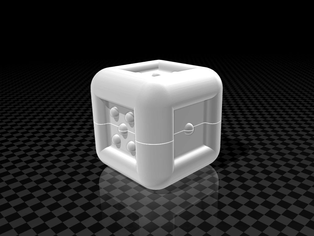 Download 3MF file dice box • Template to 3D print ・ Cults