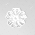 p1.png Heart Flower - Molding Arrangement EVA Foam Craft