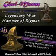 Ghal-Maraz-IMG.jpg Ghal Maraz Skull Splitter Legendary Hammer of Sigmar