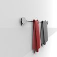 papertif.93.jpg Free STL file REVERSIBLE - toilet paper and towel rail・3D printer model to download