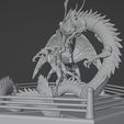 n3.jpg Escultura 3D Seiya vs Shiryu – Batalla épica de Caballeros del Zodiaco – STL para impresión 3D