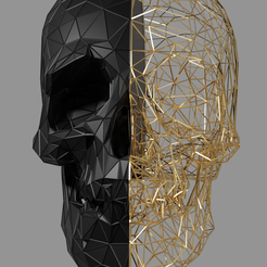 untitled6.png Crâne lowpoly 02 VN