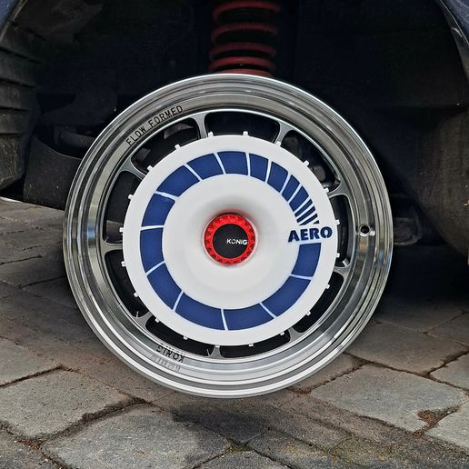 Konig 15" wheels aerocover 3D model