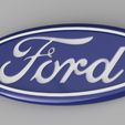 Ford.jpg Car Keychain Multicolor