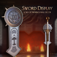 LOTR-Mount-1-Showcase-05.png Sword Display - Lord of the Rings Wall Decor