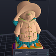 paddington.png V.2 Beloved Blue Duffel Coat Bear with Red Hat Bust (Multi-Color)