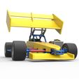 27.jpg Diecast Supermodified front engine Winged race car V2 Scale 1:25