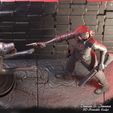 imenez . rr 3D Printable vera Claire Redfield Diorama for 3D Printing - Residual Evil