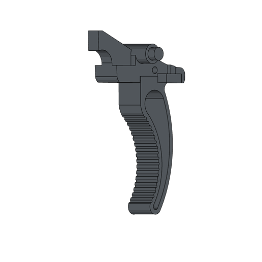 🧝 Systema PTW [ELF Service/3-Gun Curved]type Fester Abzug - 3D ...