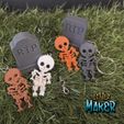 skeleton2.jpg Flexi Skeleton - Porte-clés squelette