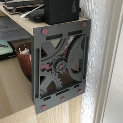 2021-05-22-12.36.06.jpg Free STL file Shelf raiser for Ikea kallax cabinet・Object to download and to 3D print