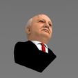 untitled.1771.jpg Mikhail Gorbachev bust ready for full color 3D printing