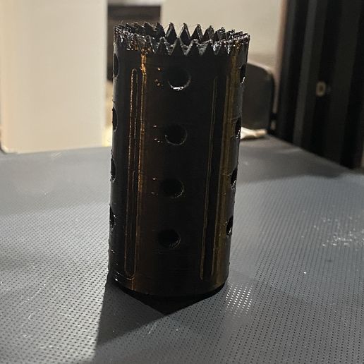 Flash Hider Muzzle Device 5/8-24 3D model