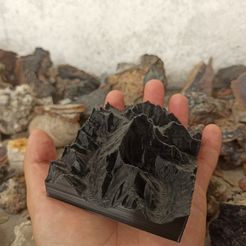 IMG_20230214_103057.jpg STL file Aconcagua Mountain・3D printing model to download