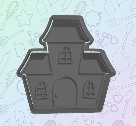 Witchy House Cookie Cutter