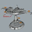 MoonbaseShuttle_Assem.jpg [Iconic Ship Series] Moonbase Shuttle from Transformers the Movie