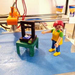 20190329_181609.jpg Archivo STL Impresora 3D Playmobil・Objeto imprimible en 3D para descargar