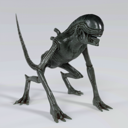 👽 Xenomorph Pup, Alien Earth (Figure)・ STL File for 3D printing・Cults