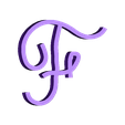 F_linotype_manuscrit_majuscule_alphabet.stl handwritten typography