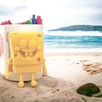 Spongebob-3D-Print.jpg スポンジ・ボブ - 詳細な3Dプリント用モデル