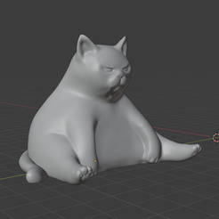 chonk1.png Archivo OBJ Chonk - gran gatito loco・Modelo imprimible en 3D para descargar