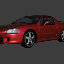 imagem-1.png Simple red convertible car