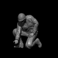 BPR_Render.jpg Archivo STL WW2 SOLDADO AMRICANOS CREW SHERMAN V5・Plan de impresora 3D para descargar