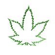 57288310-973A-45ED-ACDC-B16204B0DB78.jpeg Indica marijuana pot leaf cookie cutter, 3D print