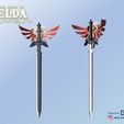 Folie19.jpg Master Sword from Zelda Breath of the Wild (Life Size)