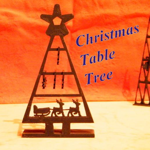 table christmas tree
