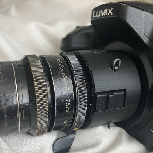 Arri-S Lens to Lumix, M43 Adapter