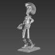 3.png Lucky Luke STL File, Cowboy 3D Print Model, FDM Miniature Figure