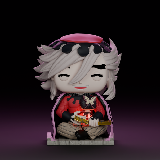 👾 Douma Demon Slayer Kimetsu No Yaiba・ STL File for 3D