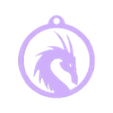 dregan 33.stl Drachen-Schlüsselanhänger