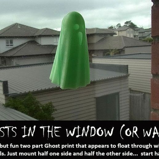 Ghosts in the Window (or Wall) 3D model