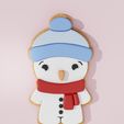 snowman-short-without.jpg Snowman #1 Cookie Cutter