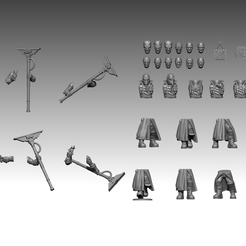 render.png 3D file Iron Legionnaires: War Wizards・3D printer design to download