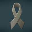 W_Ribbon-06.png 3D file Cancer Ribbon・3D printing template to download